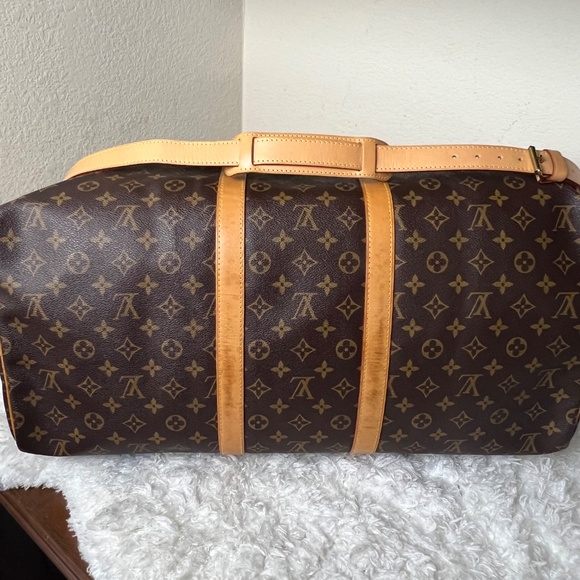 Louis Vuitton Monogram Keepall Bandouliere 55 - Picture 5 of 10